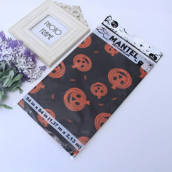 PE Disposable Tablecloth Mixed Pattern Oil-proof Table Cover